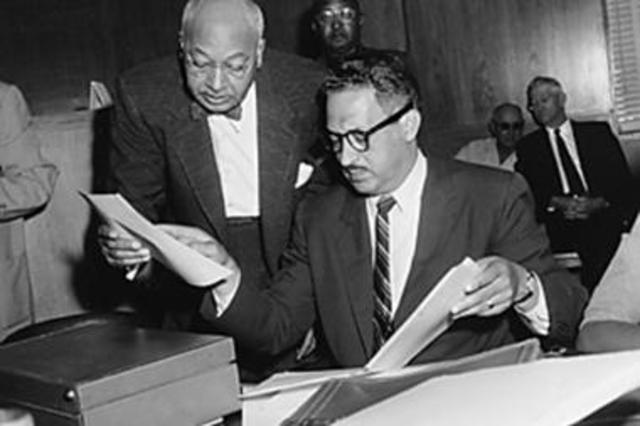 Thurgood Marshall Named Supreme Court Justice