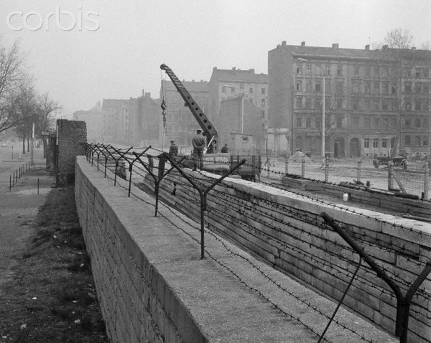 Completion of the Berlin Wall