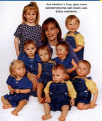 First set of septublets born and survived through infancy