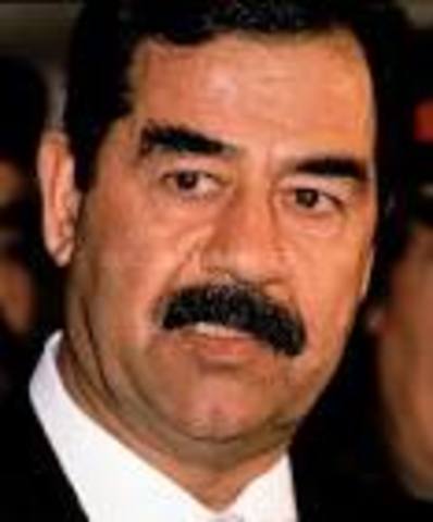 Saddam Hussein captured