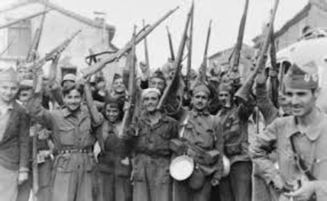 The spainsh revolution begins