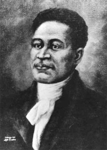 Crispus Attucks dies in the Boston Massacre