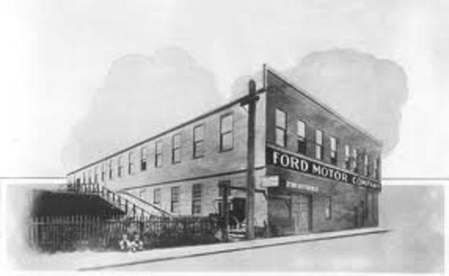 The Creation of Ford Motor Co