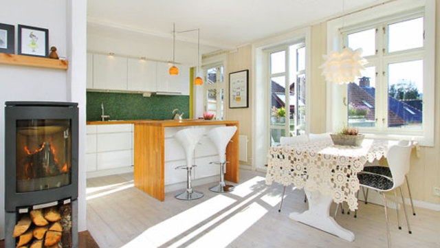 Nous aurons vivrons dans un énorme appartement.