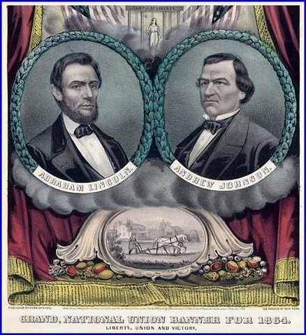 Lincoln wins the Election of 1864 (re-elected)