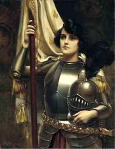 Joan of Arc (1429 - 1431 A.D.)