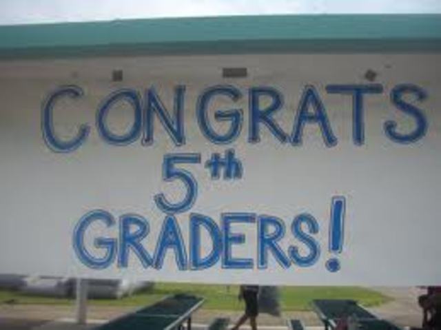 I Graduated From 5th Grade