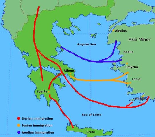 The Greeks began to build city-states. 750 BC