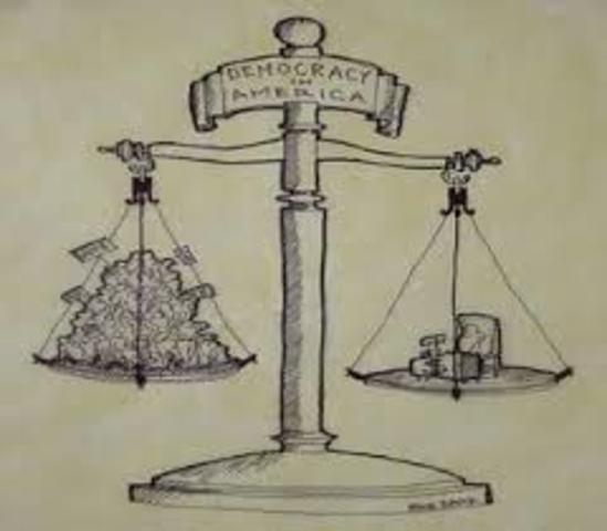 Athens became the world's first democracy. 500 BC