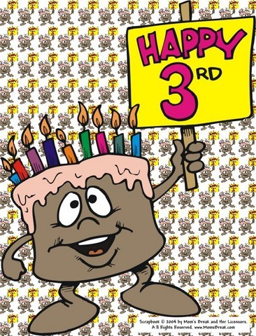 My 3rd birthday