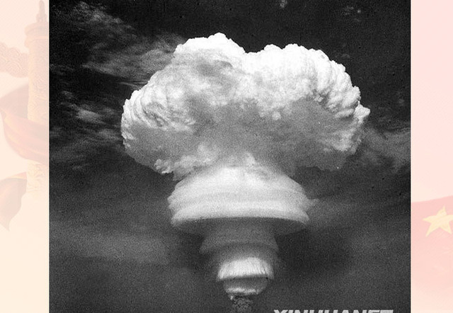 China detonates Hydrogen bomb