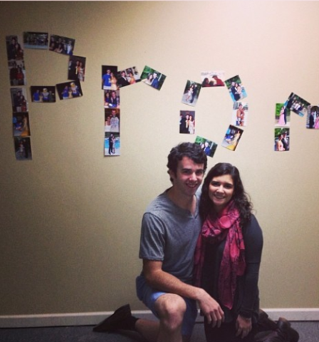 Asking allie to prom