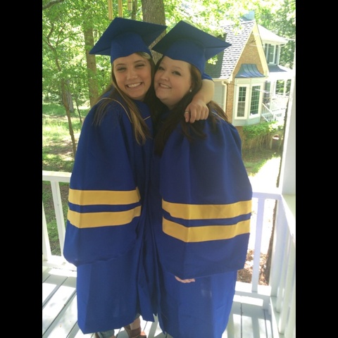 Got my cap and gown for Graduation