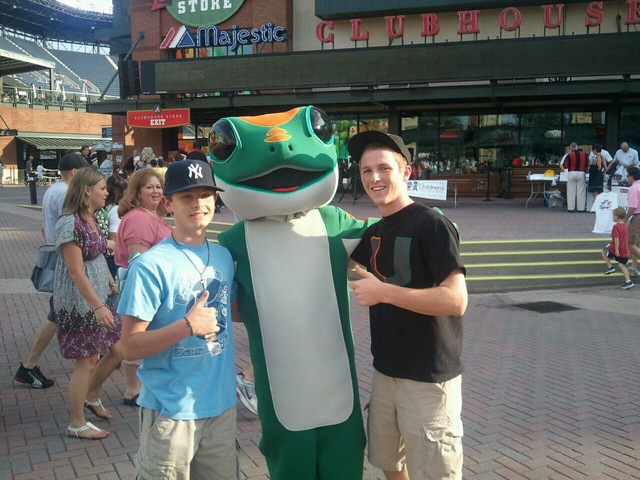 Freshman Year: Braves Game