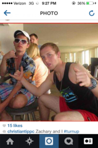 My friend Zac and I in Panama City