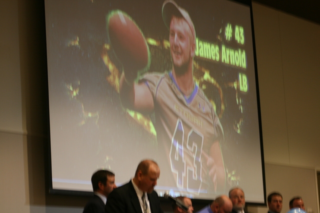 Senior football banquet