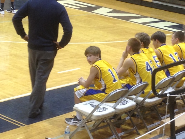 First JV Basketball Game