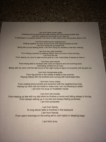 My First Day of Freshmen Year