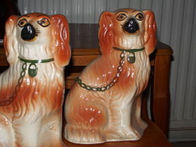 Staffordshire dog figurines