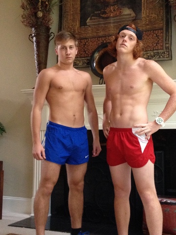 On a run with Brant!