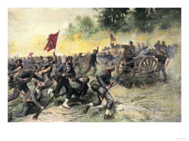 the union defeated the confederates at the battle of gettyburg