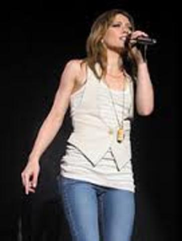 fui al concierto de Hilary Duff