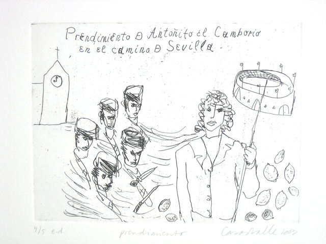 Prendimiento de Antonito el camborio en camino a Sevilla