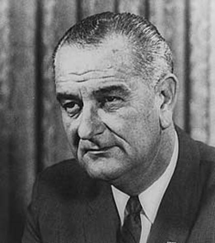 President Johnson declares cease fire two weeks before Christmas