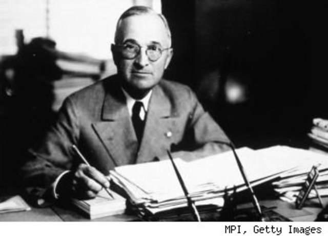 Truman Adresses Nation