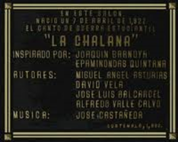 Se encuentra entre los fundadores de la Universidad Popular de Guatemala.