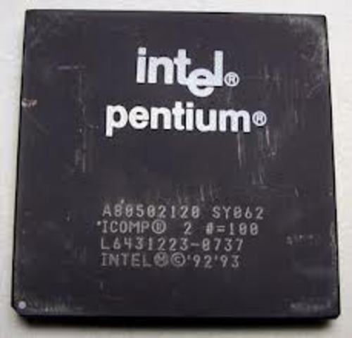 Фирма Intel выпустила 32-разрядный микропроцессор Pentium,