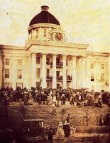 Jefferson Davis Inauguration
