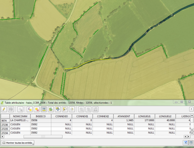 Réalisation Données Haies Bocagères 2013