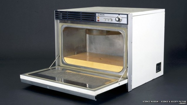 Percy Spencer invents the microwave oven