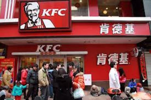 KFC comes to China