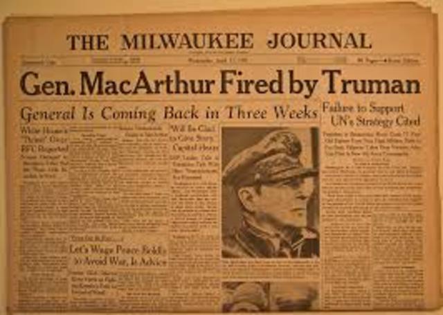 Truman Fires Macarthur