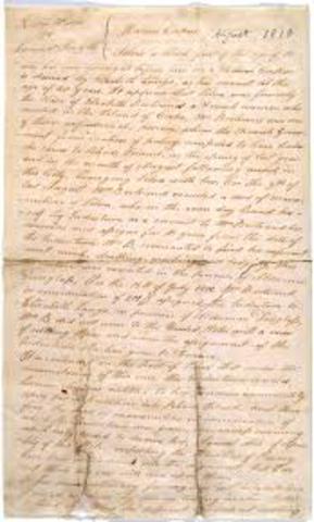 Act Prohibiting Importation of Slaves of 1807