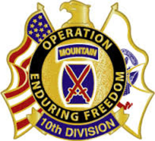 Operation Enduring Freedom (OEF) Begins