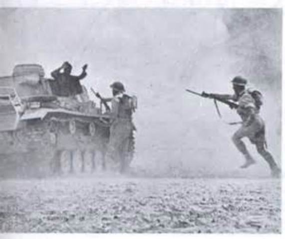 battle of El Alamein (first one)