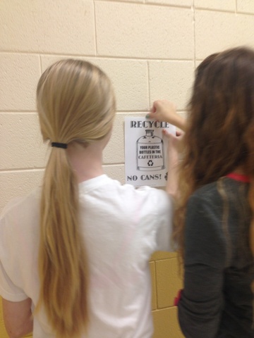 Hang flyers around MIS and Magnollia