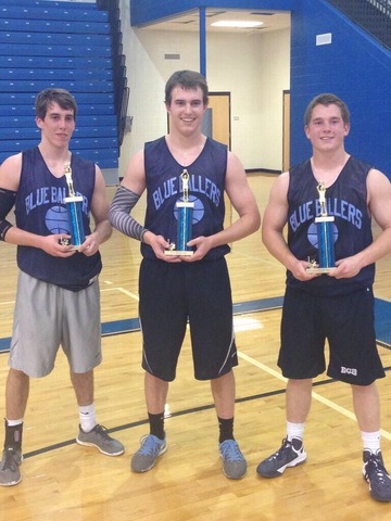 Blue Ballers 3v3 basketball tournament.