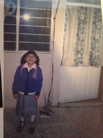My first day of Primary.