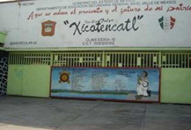 It was Finished my studies at the secondary school Xicotencatl.