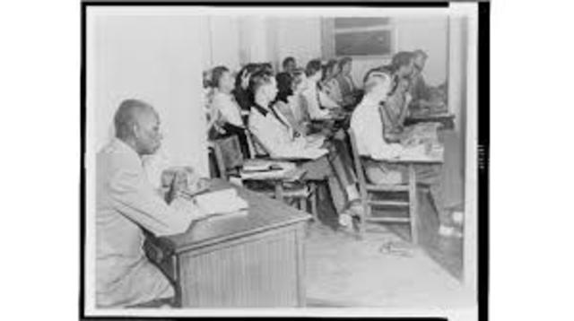 Mc Laurin vs. Oklahoma (day of SC decision)