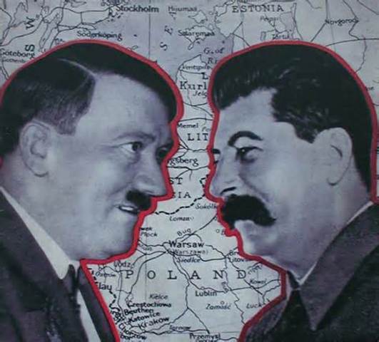 Hitler Signs with Stalin