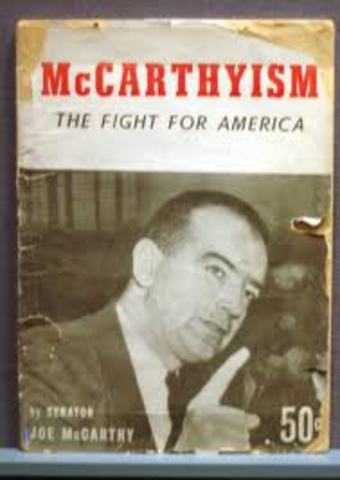 Joseph McCarthy- McCarthyism