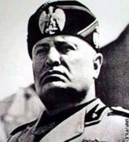 Italian insurgents capture Mussolini, murder him, and mutilate his body.