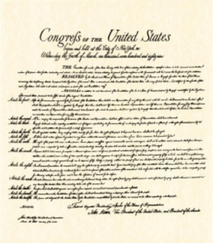 the debate over the bill of rights