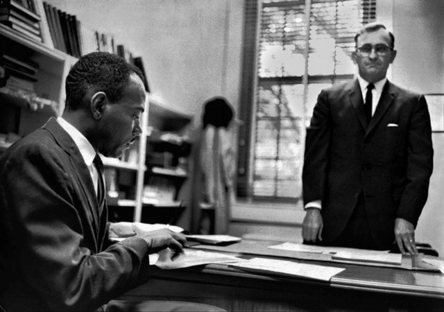 James Meredith first day at Ole Miss