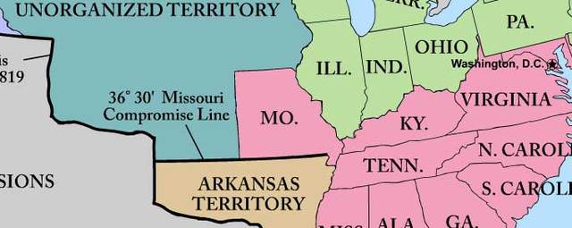Missouri Compromise of 1820